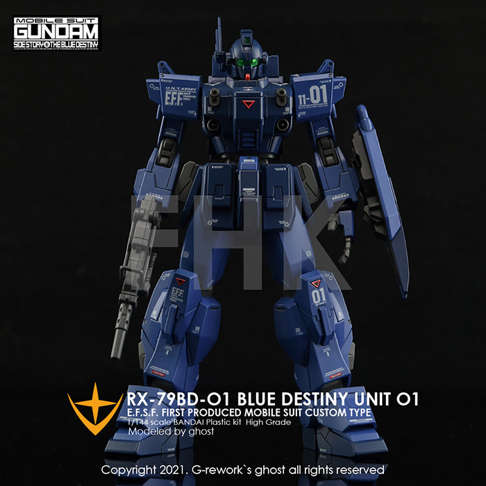 [HG] RX-79 BD-01 [BLUE DESTINY]