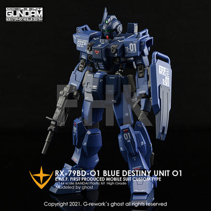 [HG] RX-79 BD-01 [BLUE DESTINY]