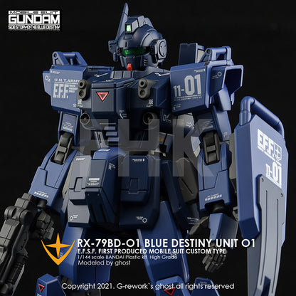 [HG] RX-79 BD-01 [BLUE DESTINY]