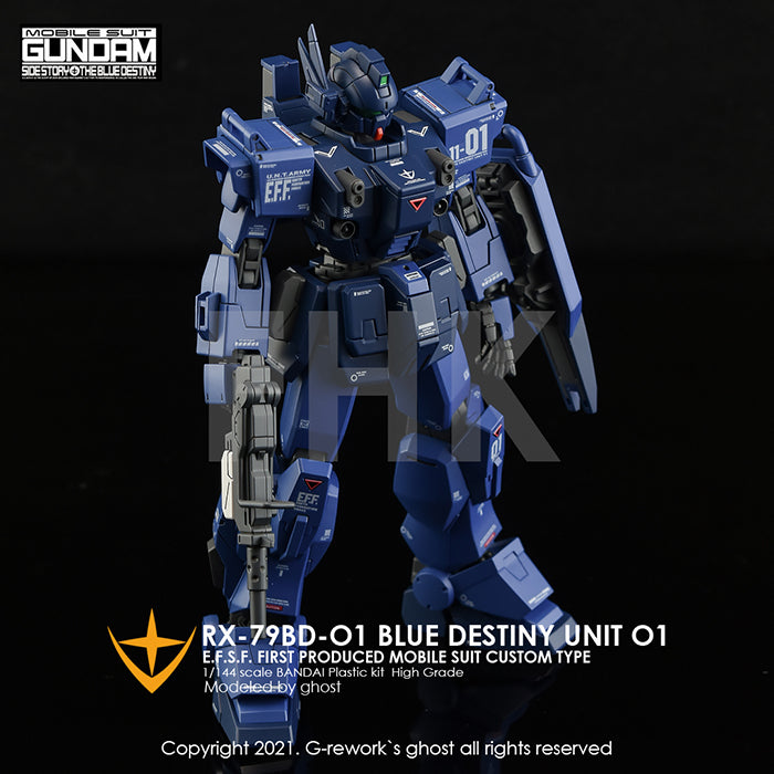 [HG] RX-79 BD-01 [BLUE DESTINY]