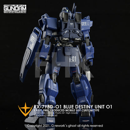 [HG] RX-79 BD-01 [BLUE DESTINY]