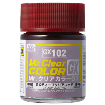 Mr Clear Color GX Deep Clear Red