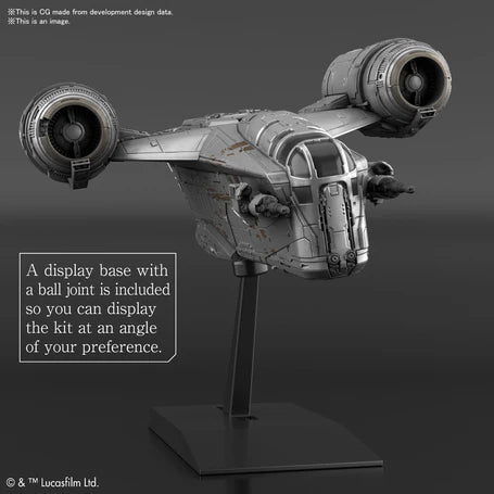 STAR WARS VEHICLE MODEL EX018 RAZOR CREST SILVER COATING Ver.