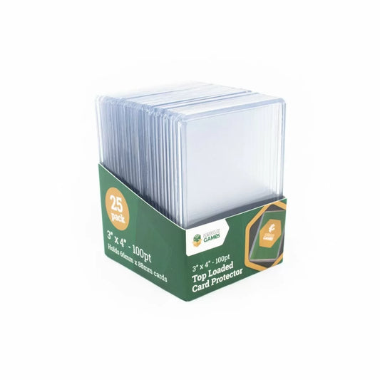 LPG Essentials Top Loaded Card Protector 3"x4" 100pt