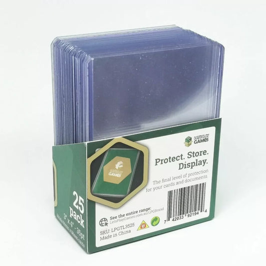 LPG Essentials Top Loaded Card Protector 3"x4" 35pt