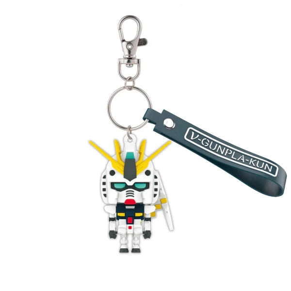 ν-GUNPLA-KUN 3D RUBBER MASCOT KEYCHAIN