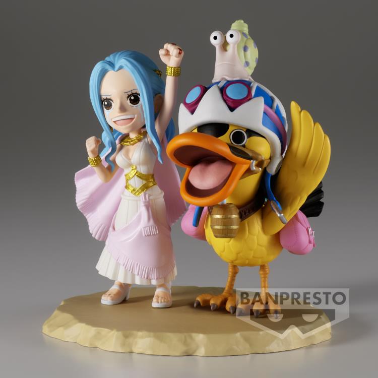 One Piece World Collectable Figure Log Stories-Nefeltari Vivi & Karoo