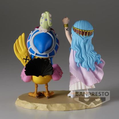 One Piece World Collectable Figure Log Stories-Nefeltari Vivi & Karoo