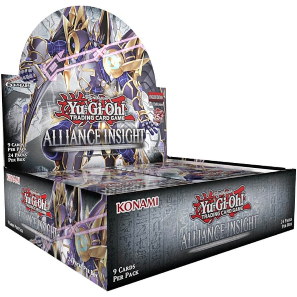 YU-GI-OH! TCG Alliance Insight 9 x card Booster