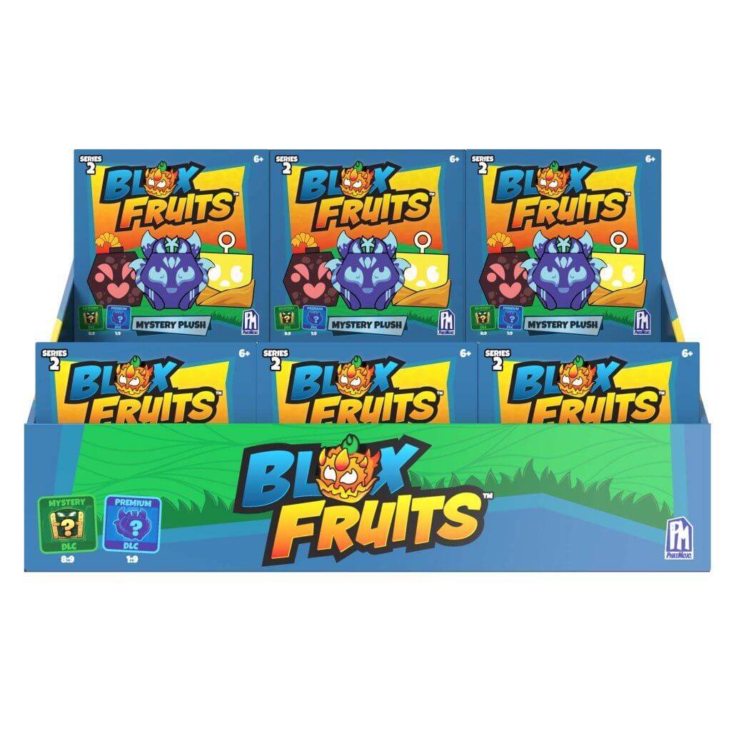 BLOX FRUITS 4" Collectible Blind Box Plush Series 2