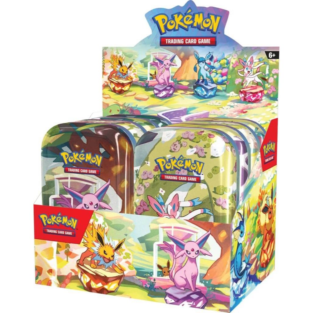 POKÉMON TCG Scarlet & Violet 8.5 Prismatic Evolutions Mini Tin