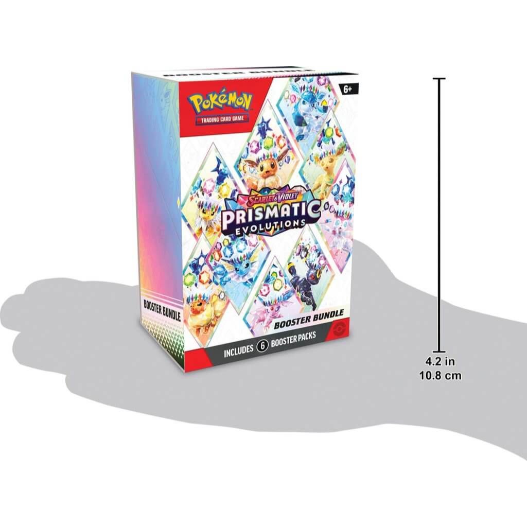 POKÉMON TCG Scarlet & Violet 8.5 Prismatic Evolutions Booster Bundle