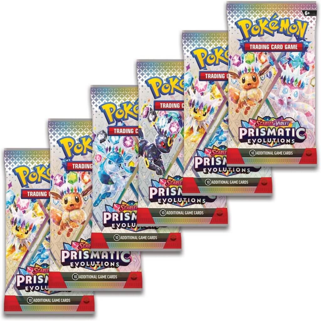 POKÉMON TCG Scarlet & Violet 8.5 Prismatic Evolutions Booster Bundle