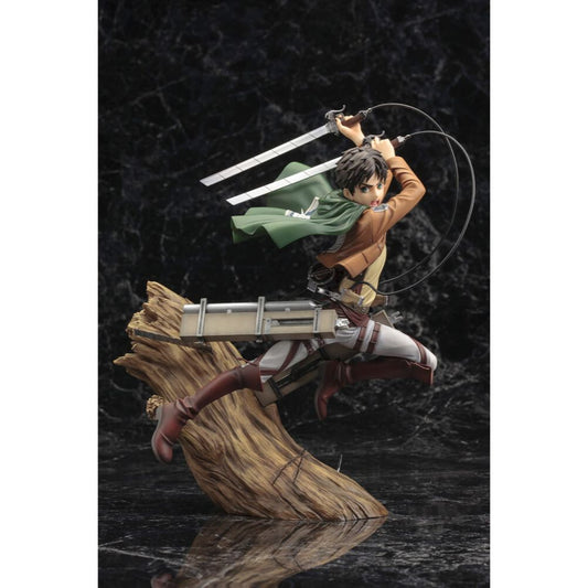 ATTACK ON TITAN Eren Yeager Renewal Package ver. ArtFX J Statue