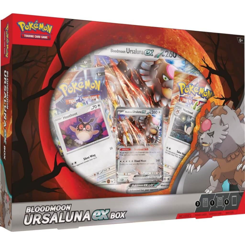 POKÉMON TCG Bloodmoon Ursaluna ex Box