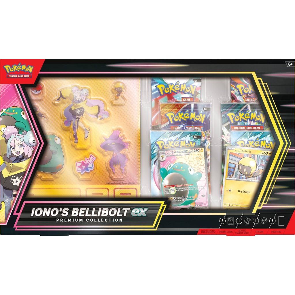  POKÉMON TCG: Iono's Bellibolt ex Premium Collection