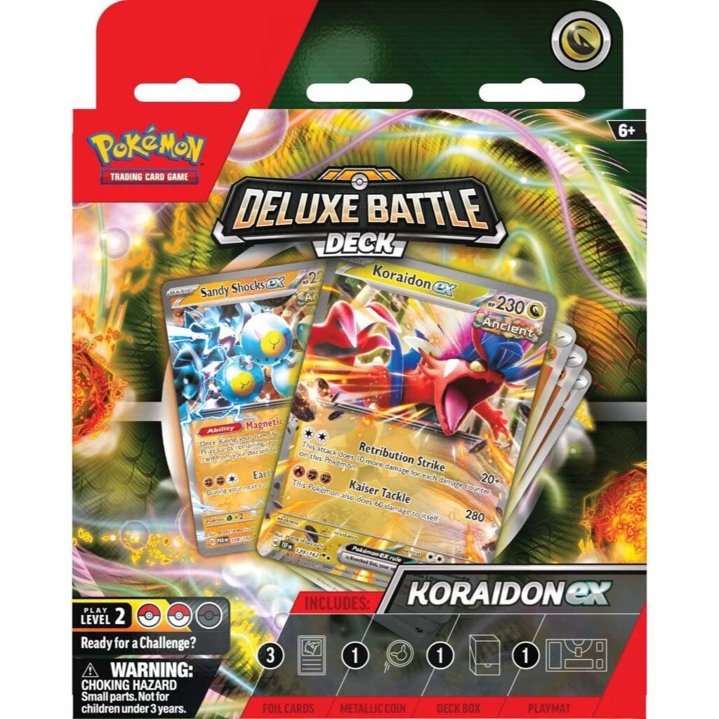 POKÉMON TCG Miraidon ex / Koraidon ex Deluxe Battle Deck