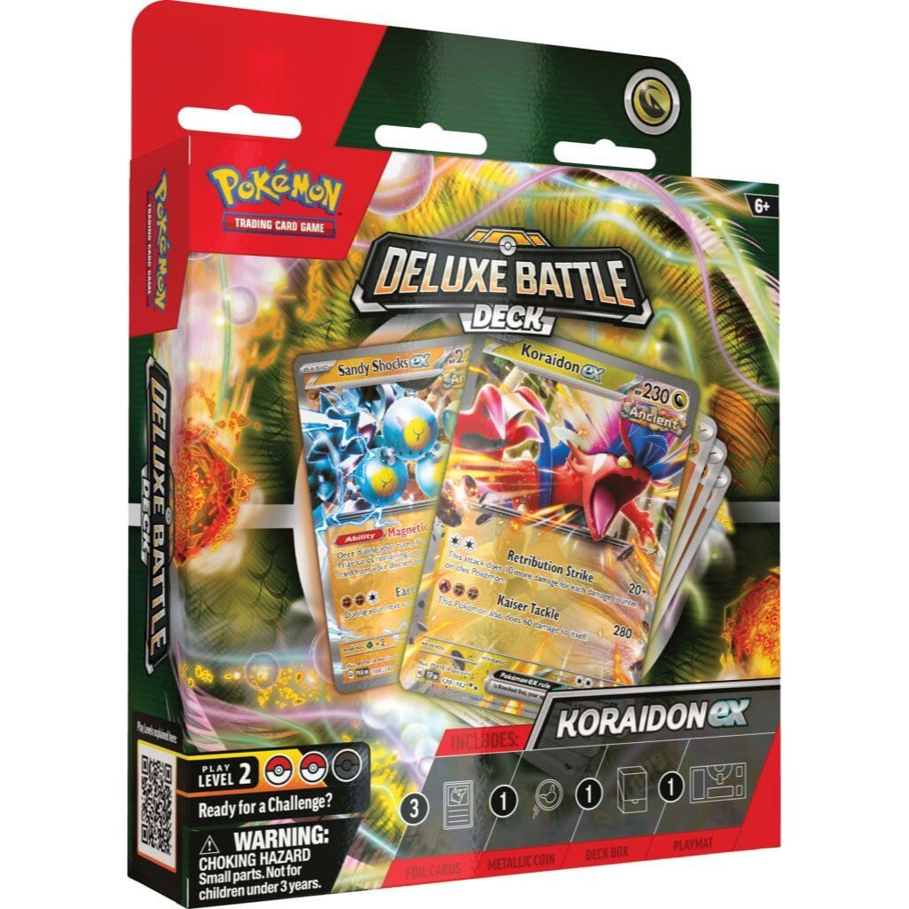 POKÉMON TCG Miraidon ex / Koraidon ex Deluxe Battle Deck