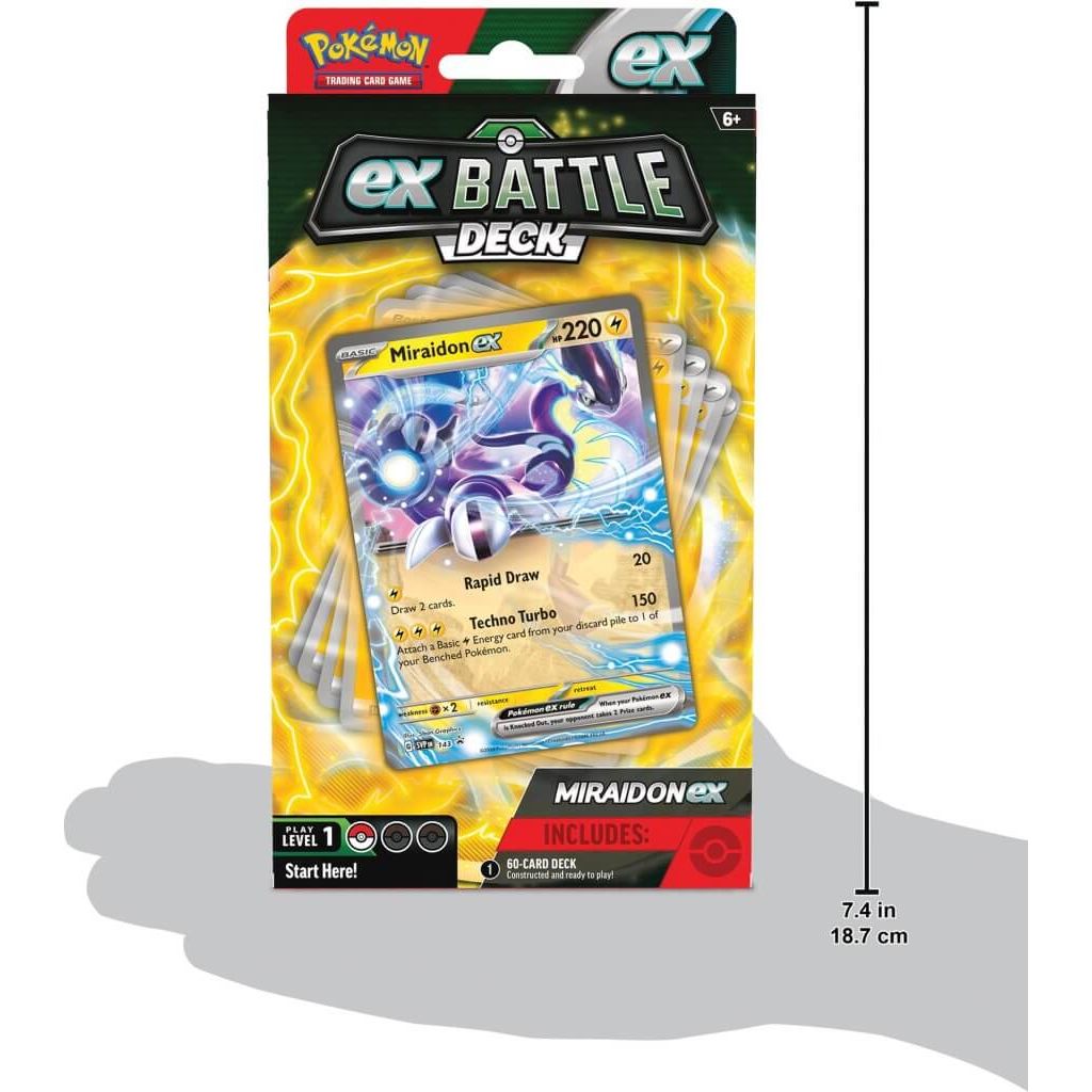 POKÉMON TCG Victini & Miraidon ex Battle Deck