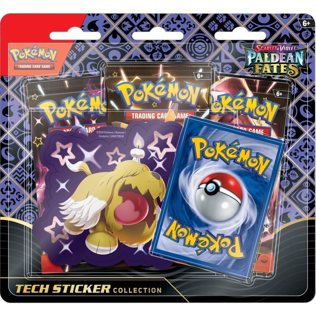 POKÉMON TCG Scarlet & Violet 4.5 Paldean Fates Tech Sticker Blister