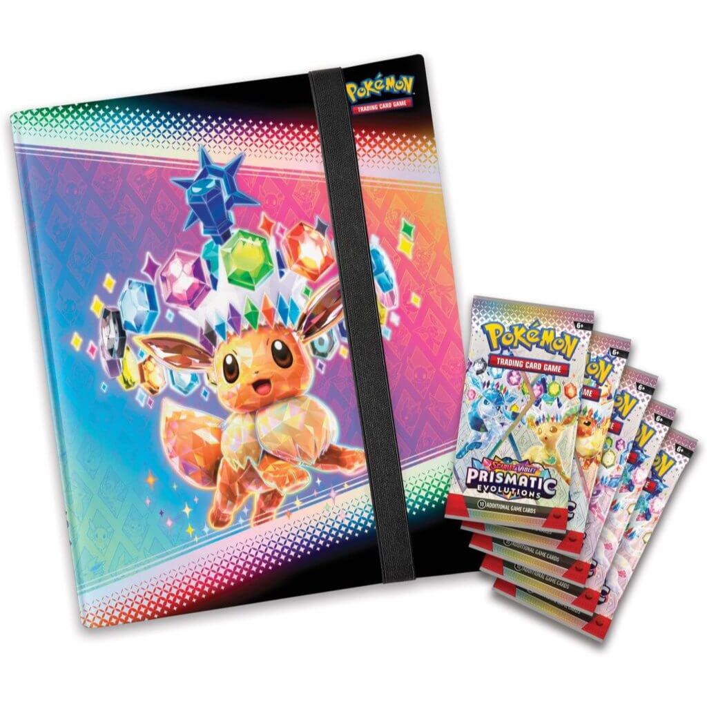 POKÉMON TCG Scarlet & Violet 8.5 Prismatic Evolutions Binder Collection