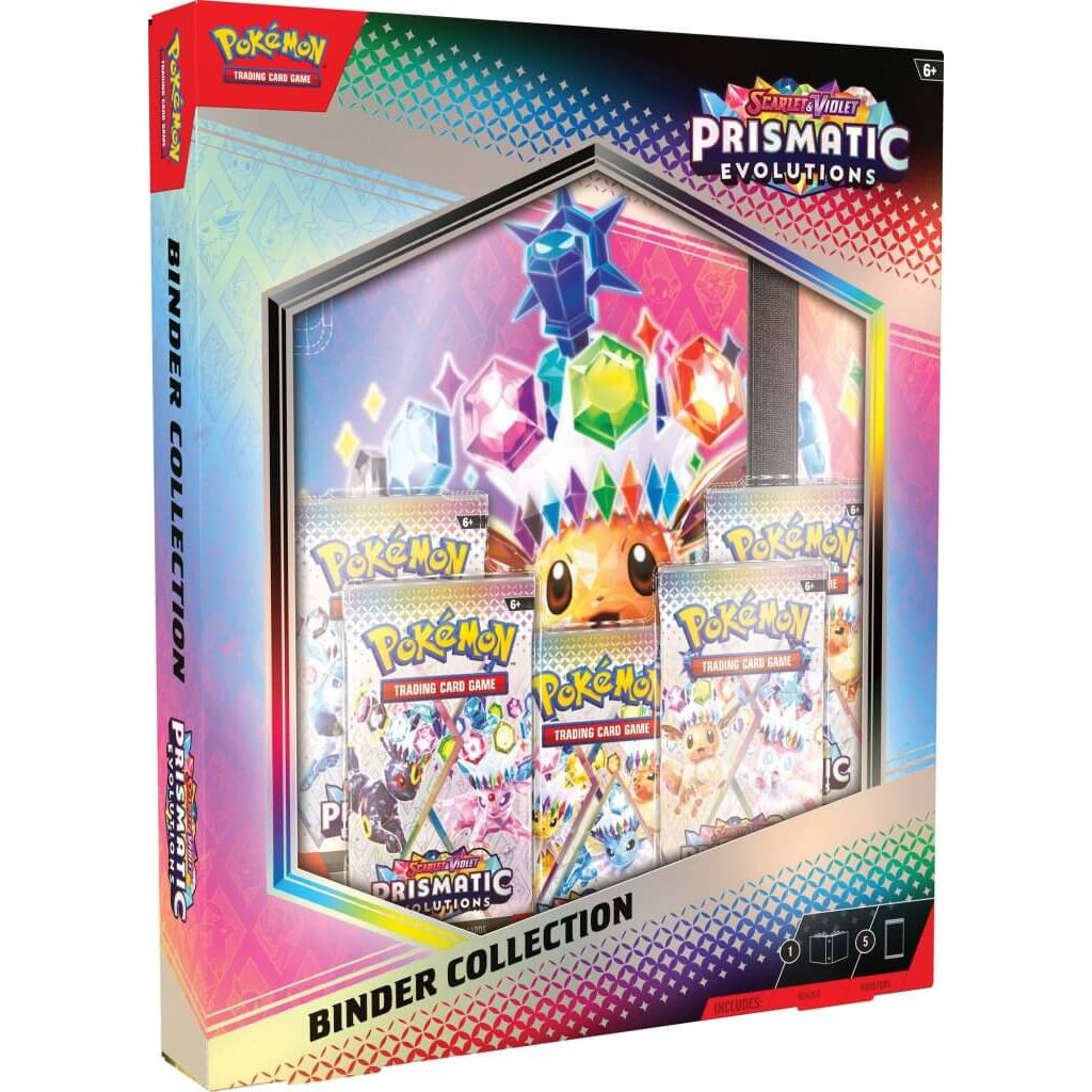 POKÉMON TCG Scarlet & Violet 8.5 Prismatic Evolutions Binder Collection