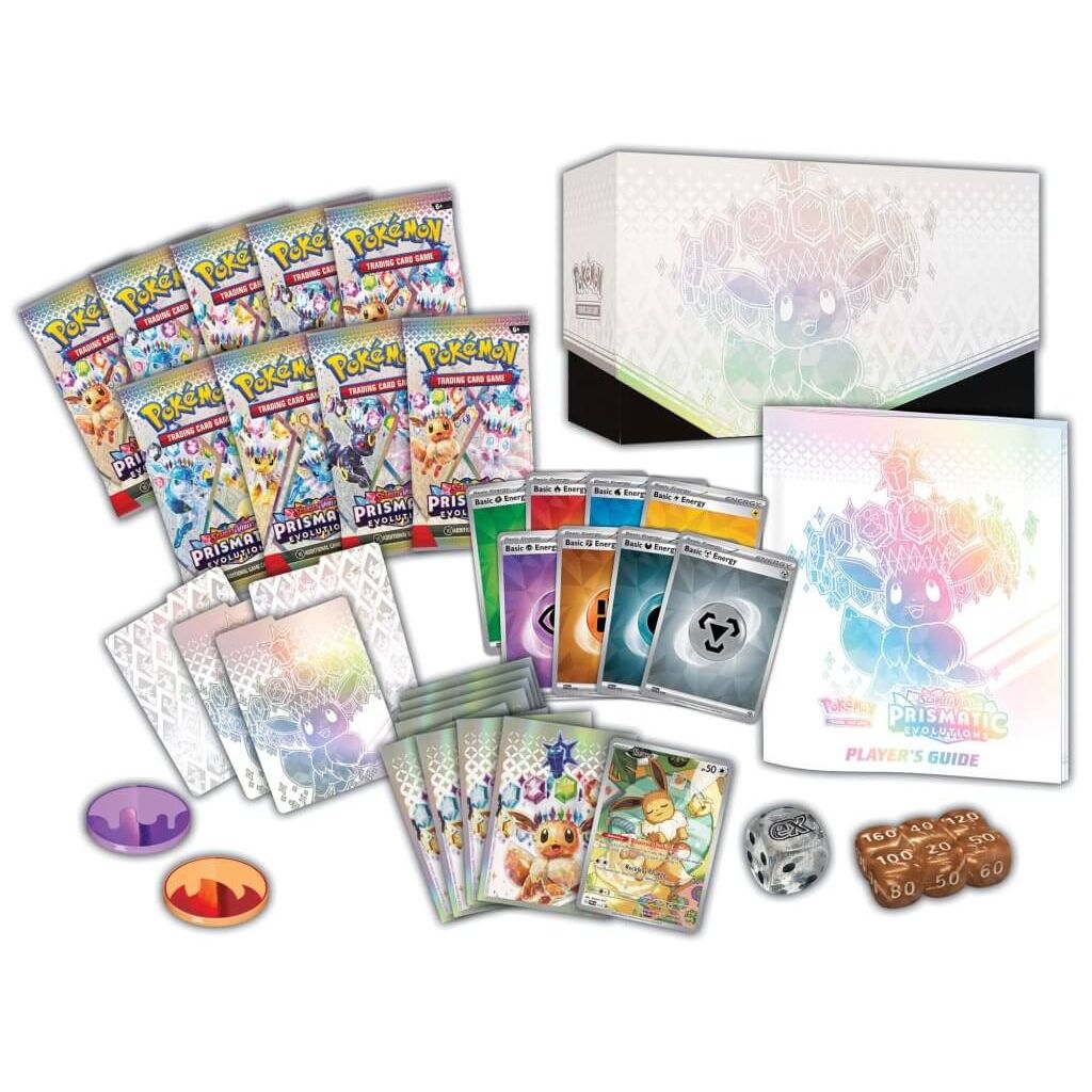 POKÉMON TCG Scarlet & Violet 8.5 Prismatic Evolutions Elite Trainer Box