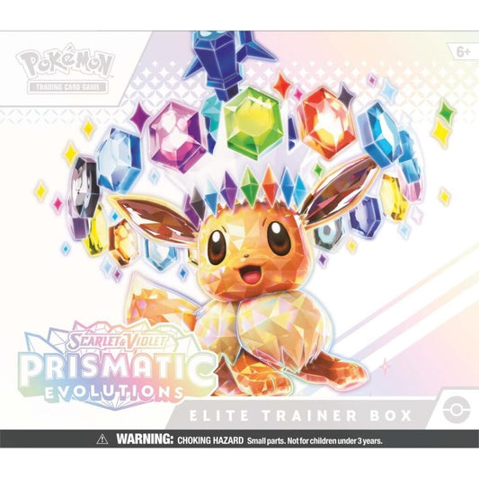 POKÉMON TCG Scarlet & Violet 8.5 Prismatic Evolutions Elite Trainer Box