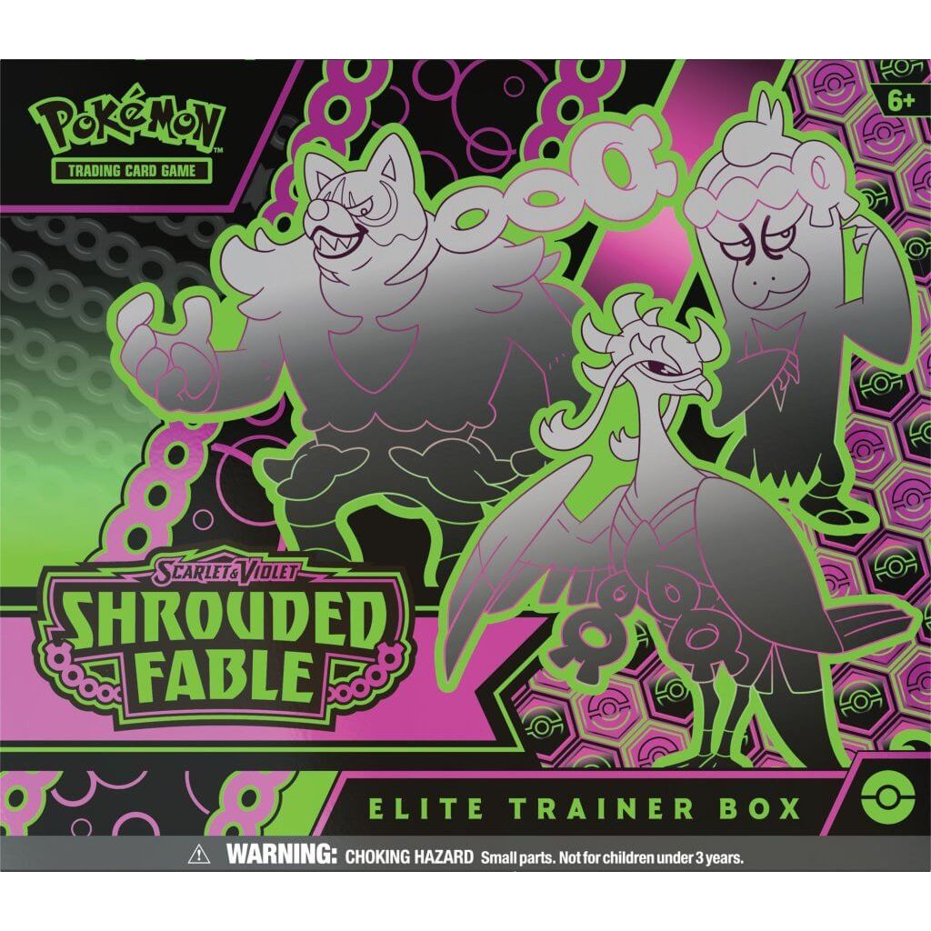 POKÉMON TCG Scarlet & Violet 6.5 Shrouded Fable Elite Trainer Box