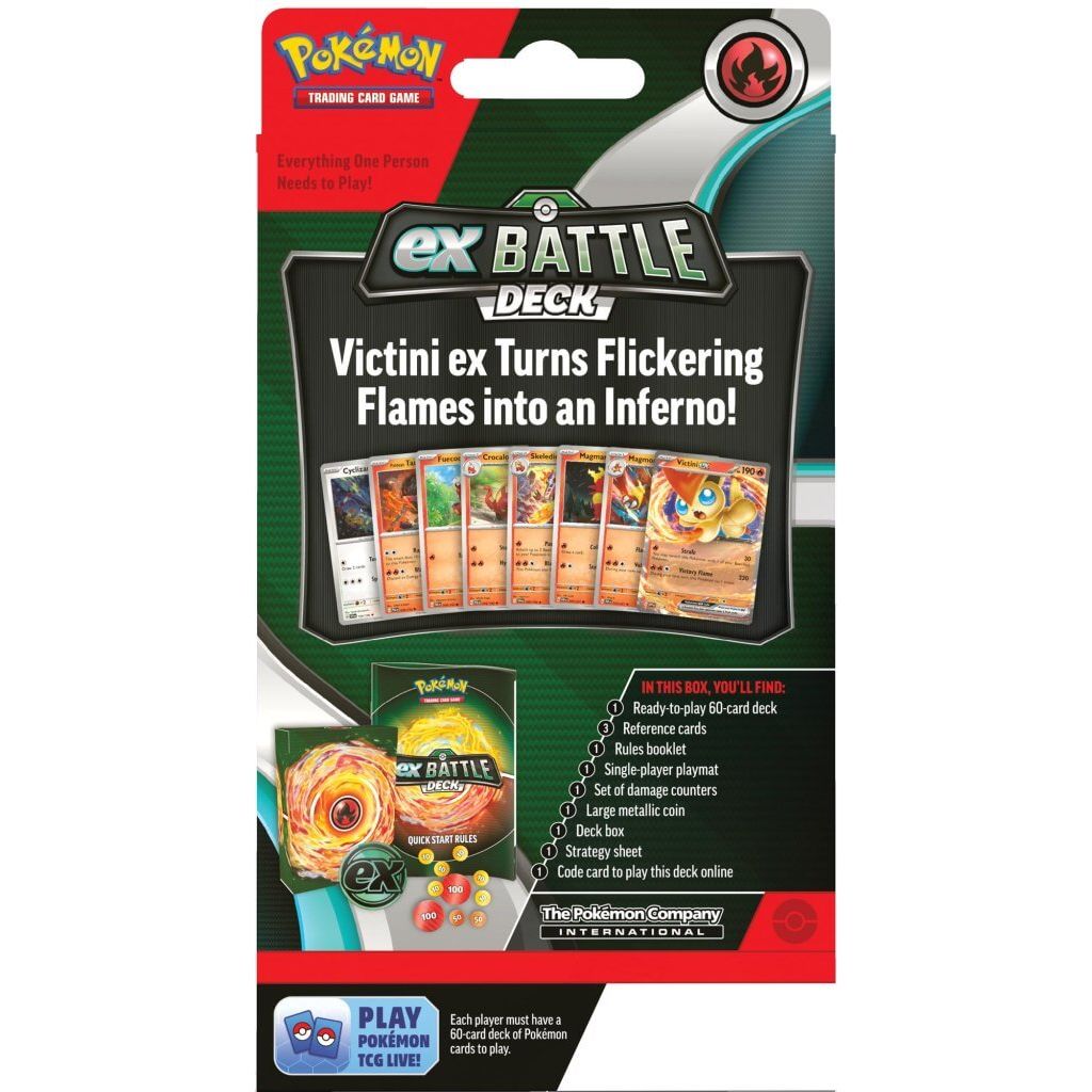 POKÉMON TCG Victini & Miraidon ex Battle Deck