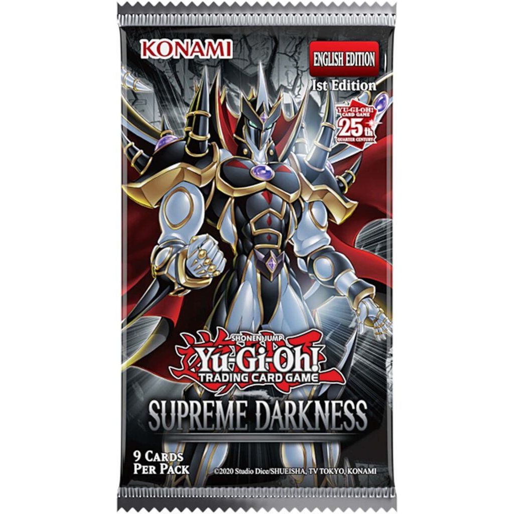 YU-GI-OH! TCG Supreme Darkness - 9 x Card Booster