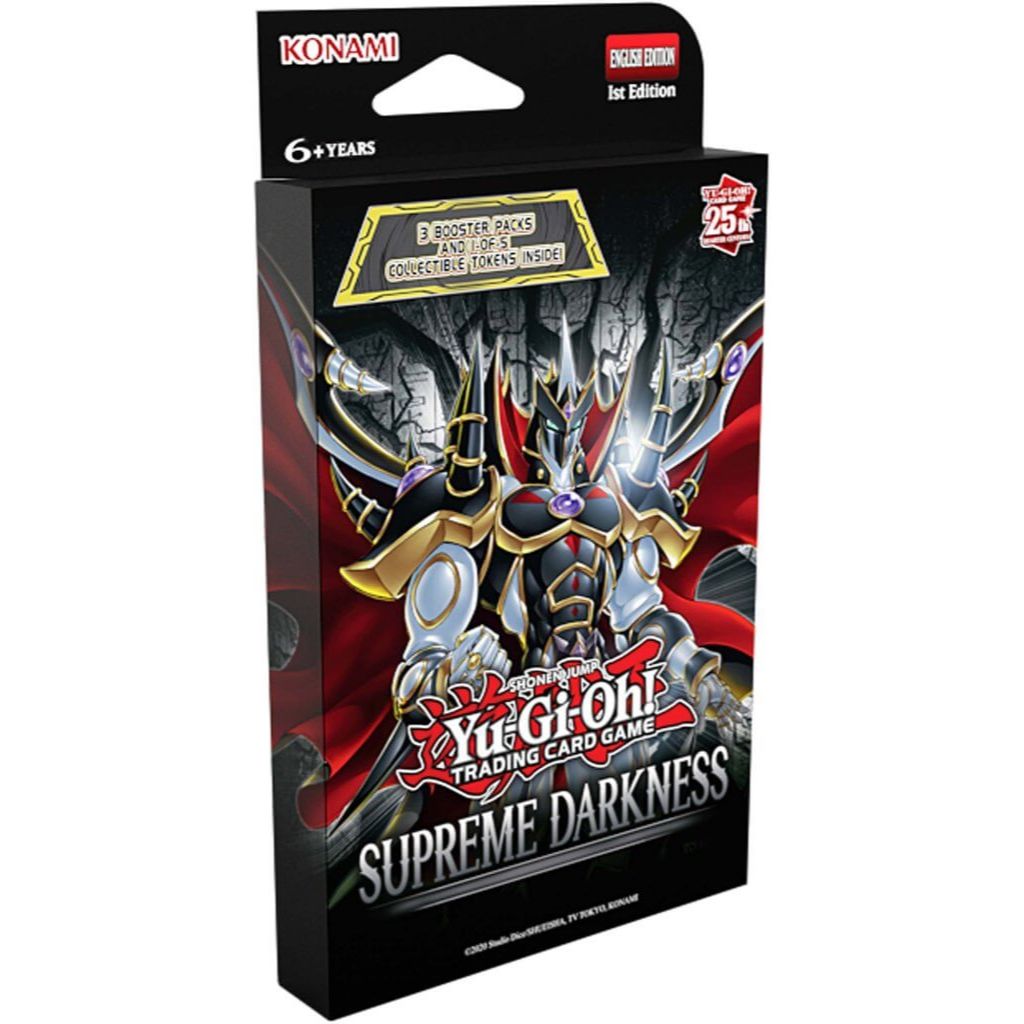 YU-GI-OH! TCG SUPREME DARKNESS 3-BOOSTER TUCK BOX