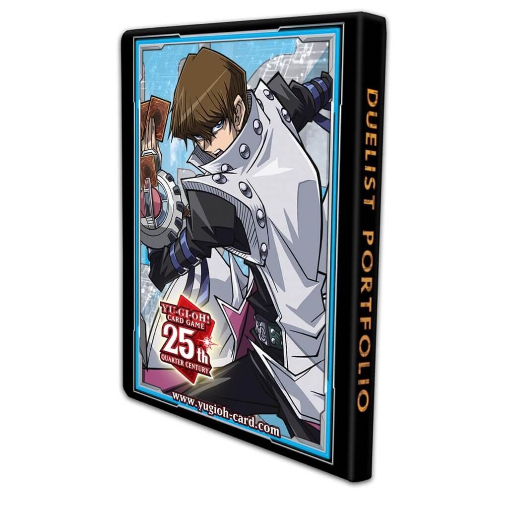  YU-GI-OH! ACCESSORIES Yugi & Kaiba Quarter Century 9-Pocket Portfolio